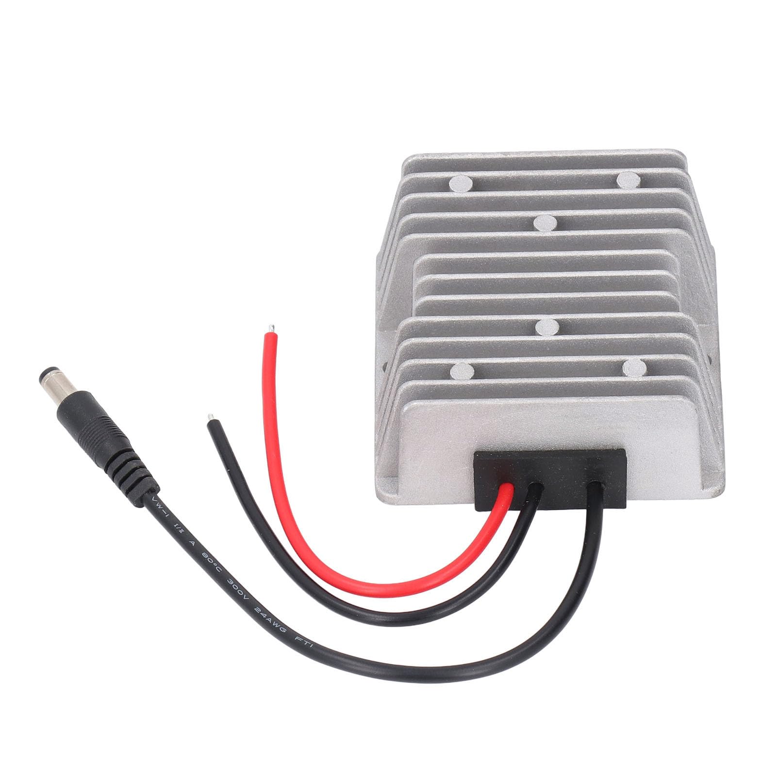 Jiawu DC-AC-Konverter, 48 V DC auf 24 V AC, 5 A, 120 W, Stromwandler, Kameratransformatormodul mit Integriertem Sicherheitsschutz für PTZ-Kameras, Fahrzeuge, Sicherheitssysteme, Krankenhausausrüstung