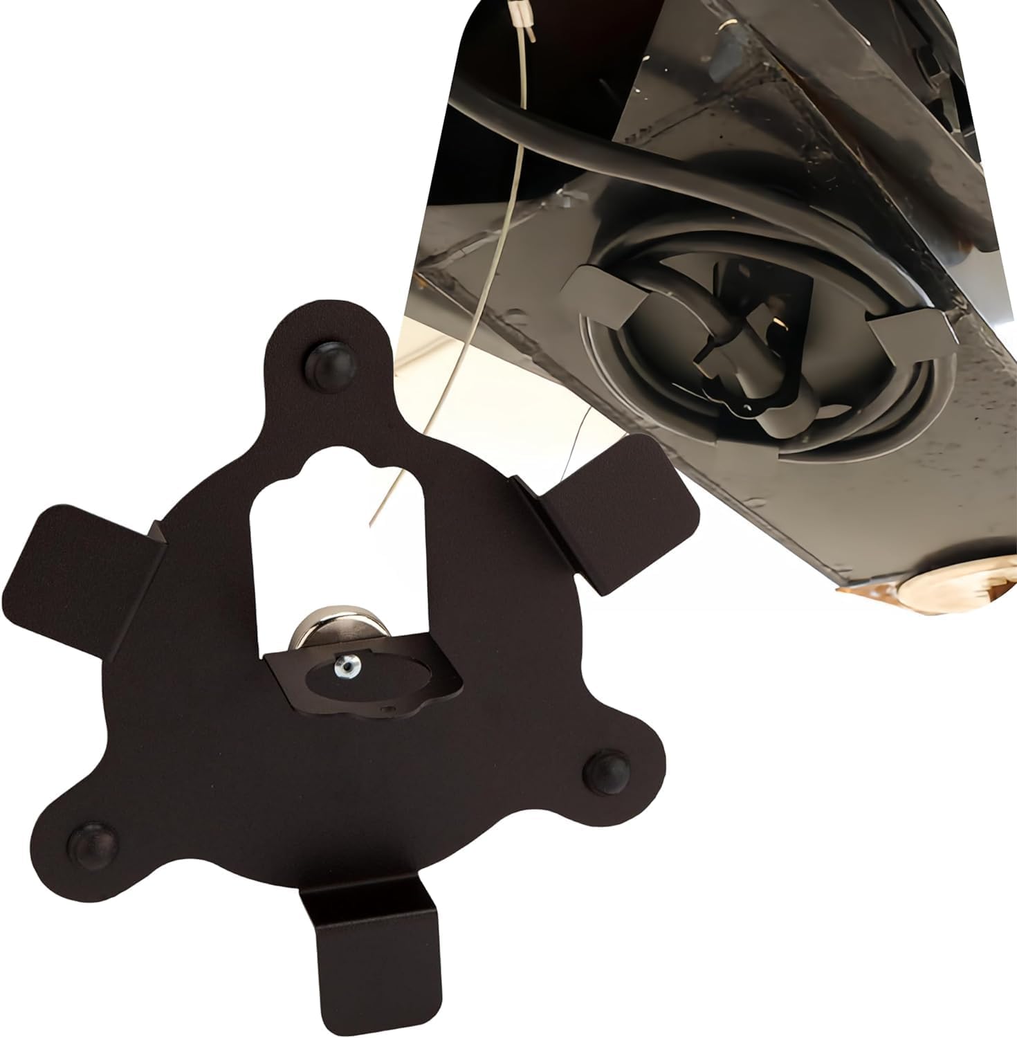 SP56-463 Trailer Wiring Cord Keeper, Attaches to Your Fifth-Wheel Pin Box, Solves Power Cord Storage Problems