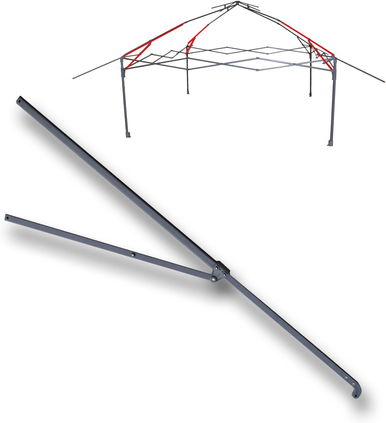 for Coleman 13' x 13' Shelter Straight Leg Instant Canopy Gazebo Peak Truss Bar W/Support Part