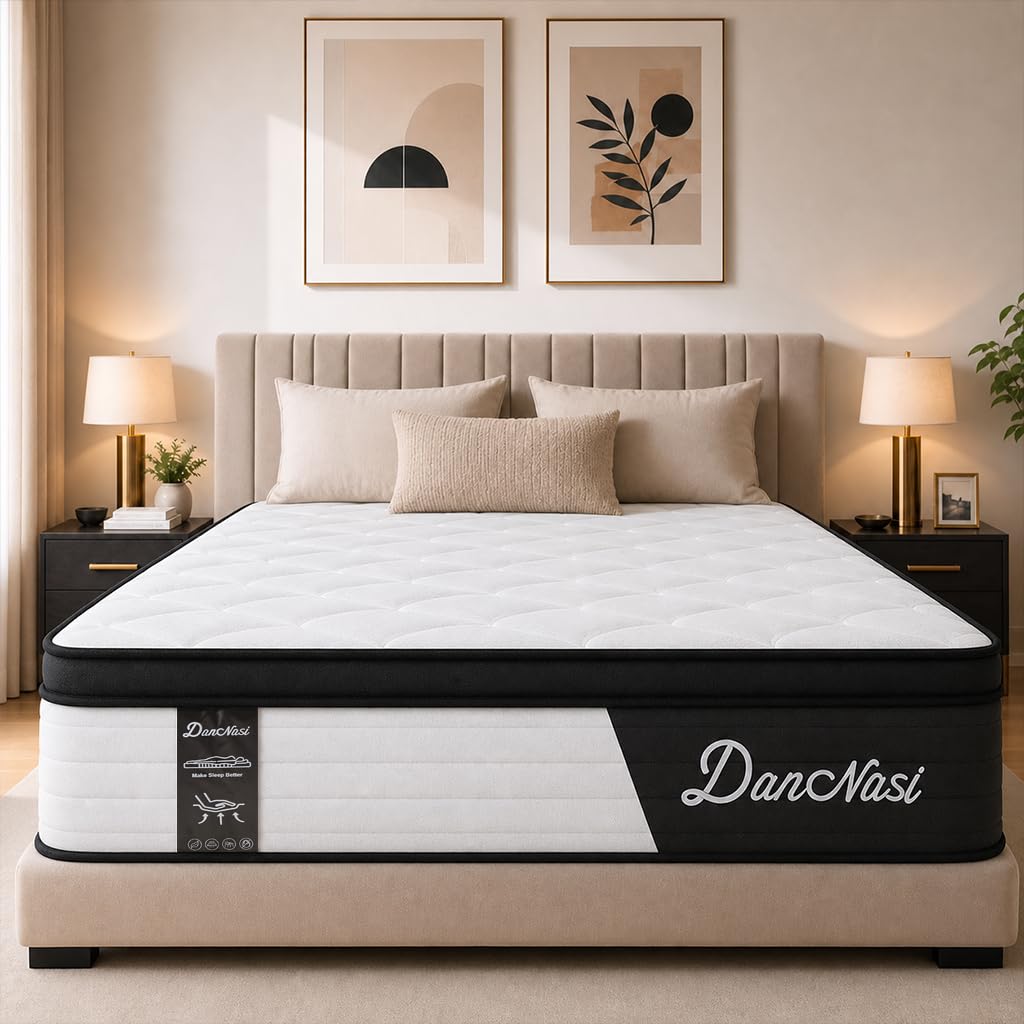 Photo 1 of DANNASI 12 Inch Full Hybrid Mattress
