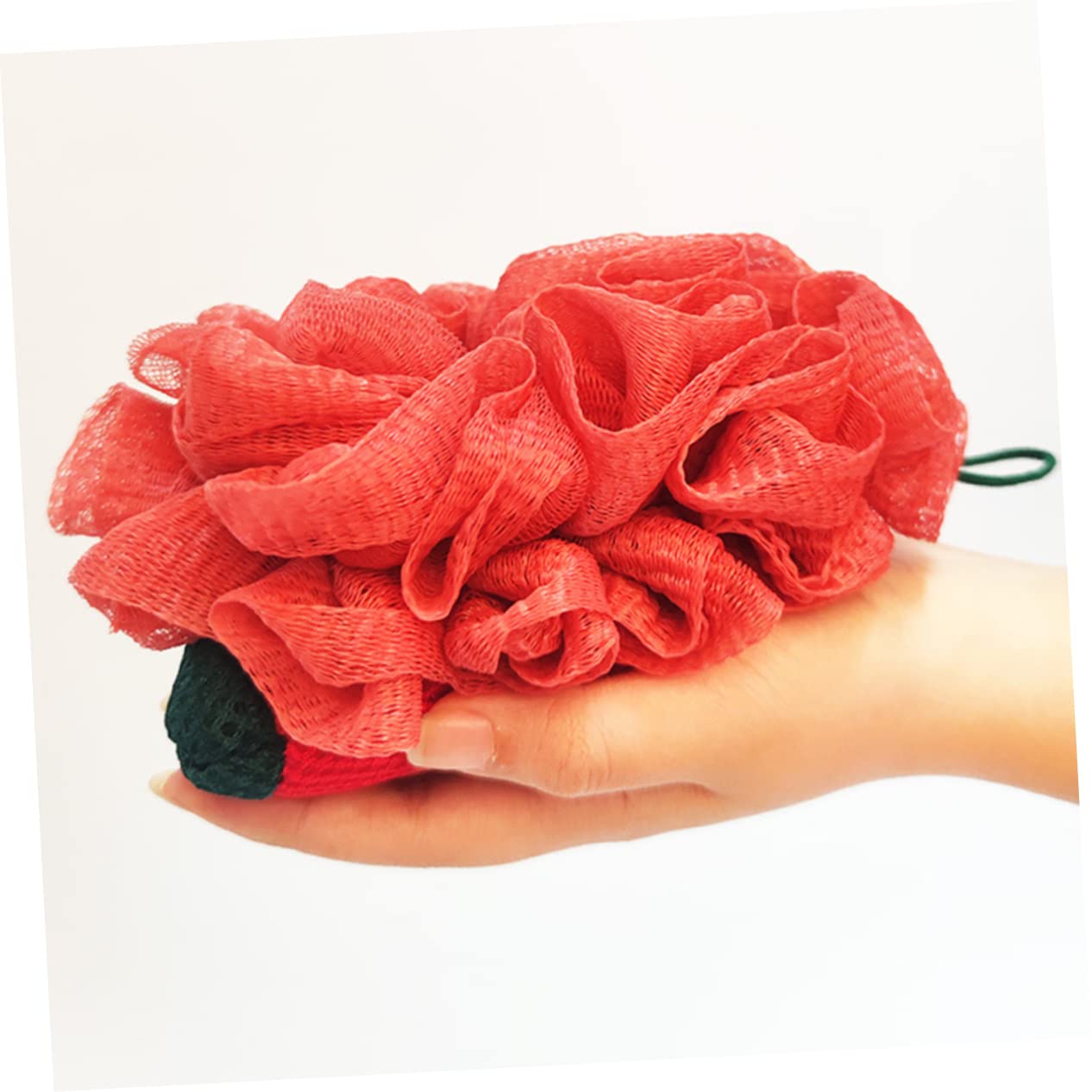 Healeved 2piezas Esponja De De Caricatura Lazo Para Colgar Esponja Exfoliante De Baño Portátil Para Baño Divertido y Relajante