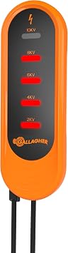 Gallagher Fence Voltage Indicator | Reliable, Battery-Free Electric Fence Tester with Water-Resistant Design