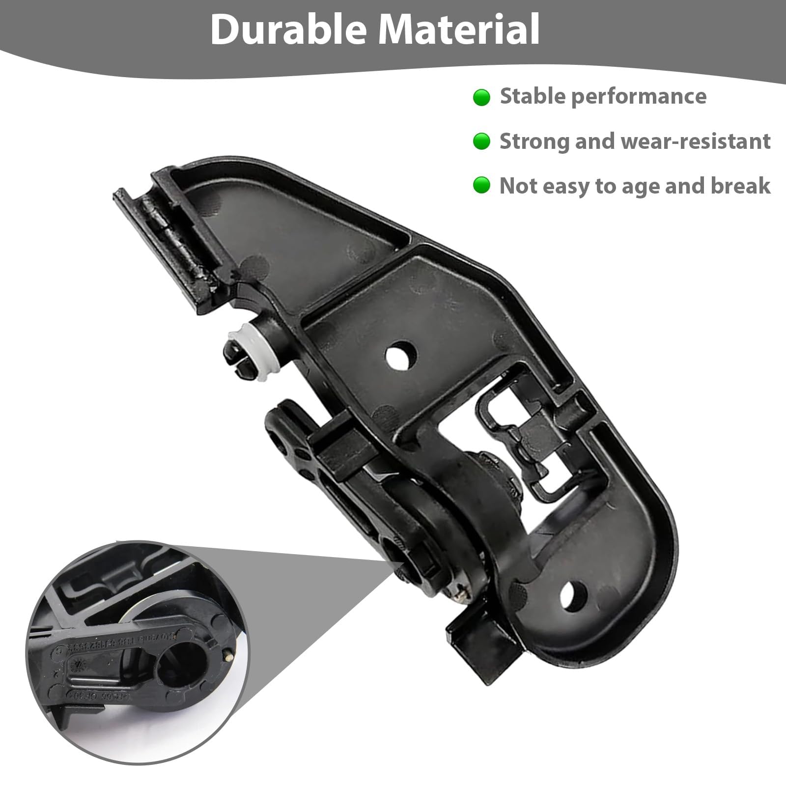 Levier et support de poignée de déverrouillage de capot Audi TT RHD 8J2823533C 8J2823633C pour Audi TT Mk2 Couvercle de loquet de capot 2007-2014