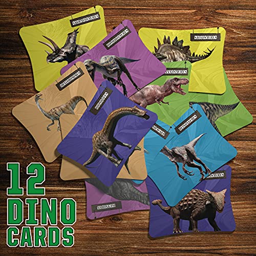 EARTH'SCODE Dinosaur Eggs Excavation Dig Kit, 12 Dino Egg with 12 Cute Unique Dinosaurs Inside Toys for Best Holiday & Birthday Archaeology Science STEM Crafts Gifts for Kids 3-12 Years Old - image 5