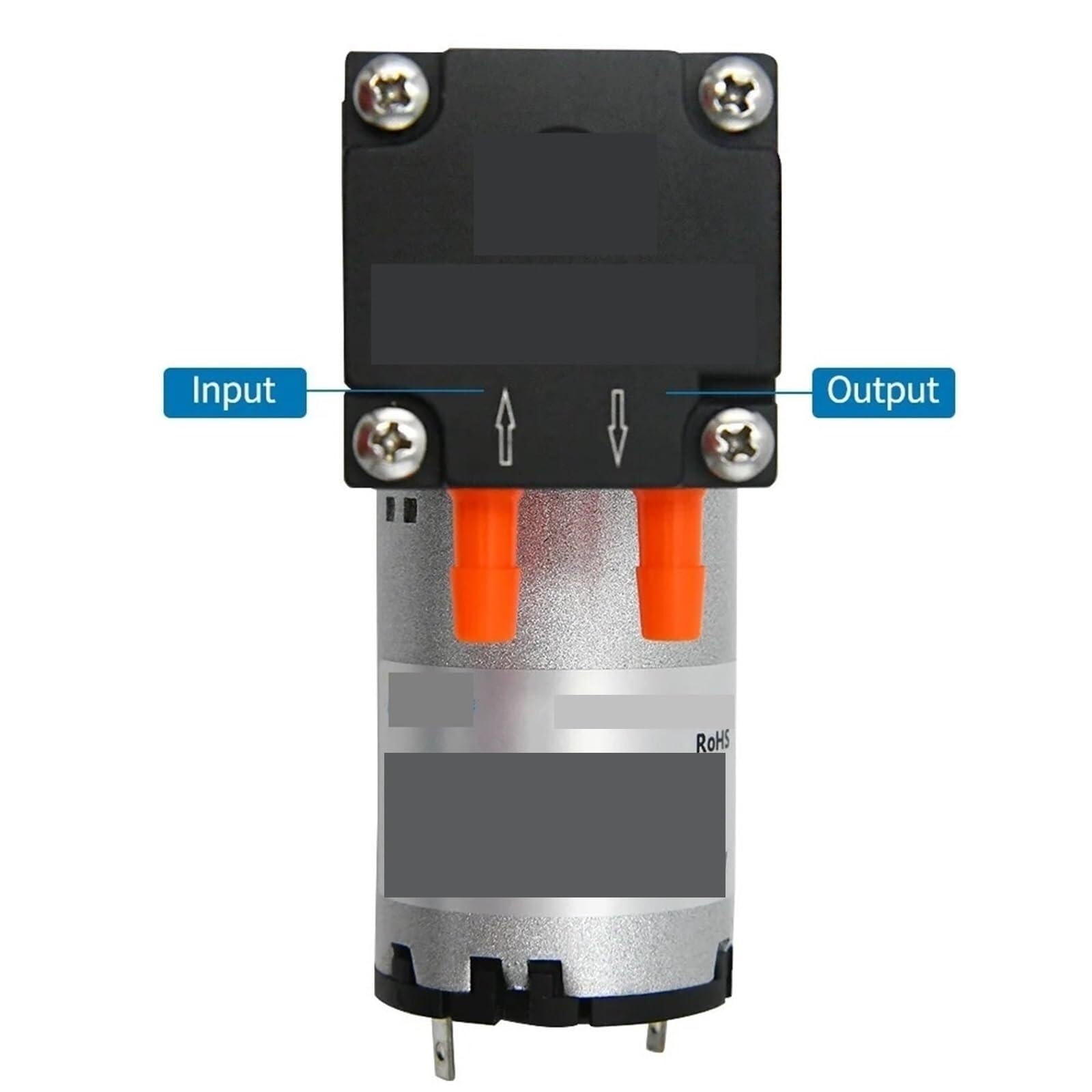 Industrielle Schlauchpumpe, Membranpumpen, Flüssigkeitspumpe Mit Hohem Durchfluss, 12-V- Und 24-V-Motor, Druck Für Abwasserlabore,für Labor(24v)