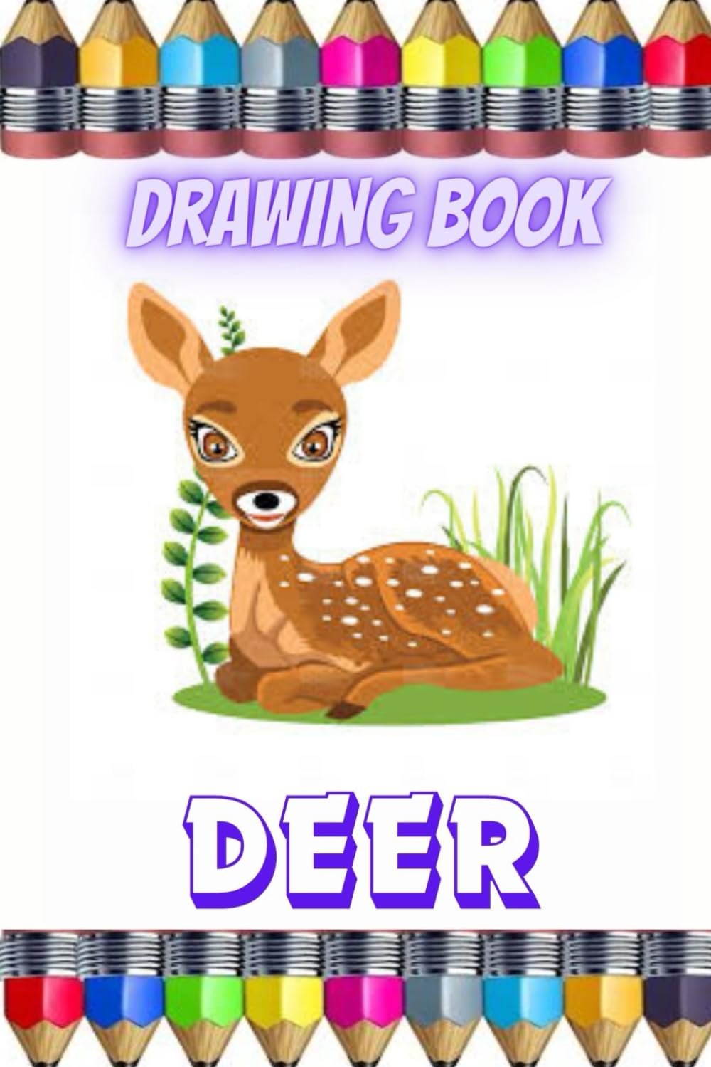Deer Delights: A Tranquil Coloring Escape