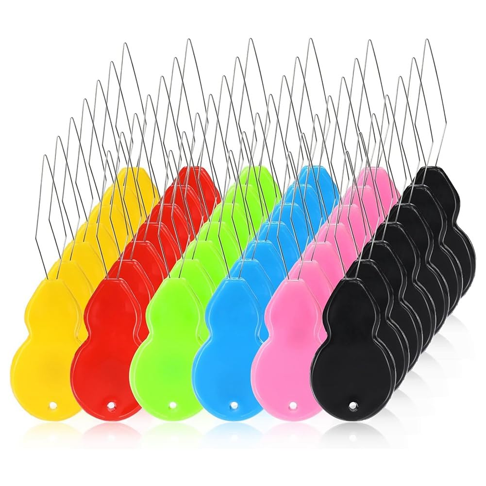MVOSJFIE Needle Threaders,Needle Threaders for Hand Sewing, Needle Threader for Sewing Crafting, Knitting Craft, Quilting (600Pcs)
