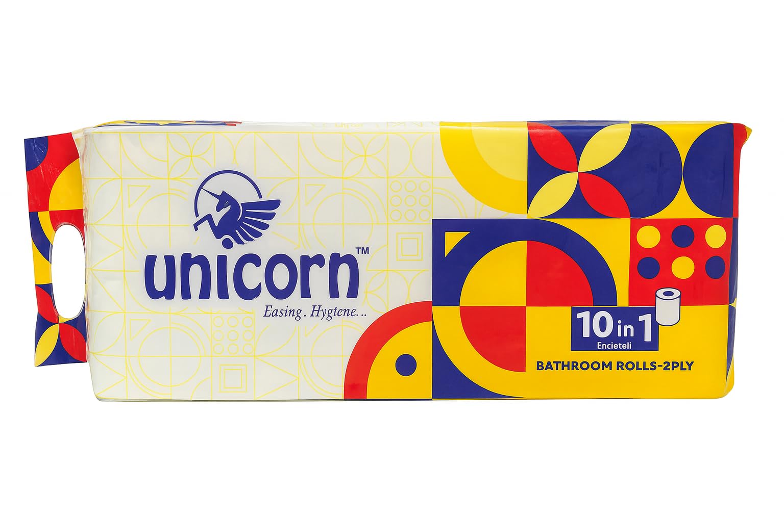 Siya Unicorn 10-in-1 Bathroom Tissue Rolls, flushable Paper Toilet tissue rolls for bathroom 2 Ply Pack of 10 Rolls Each Soft And Highly Absorbent Sheet Natural Virgin Pulp-picture-16