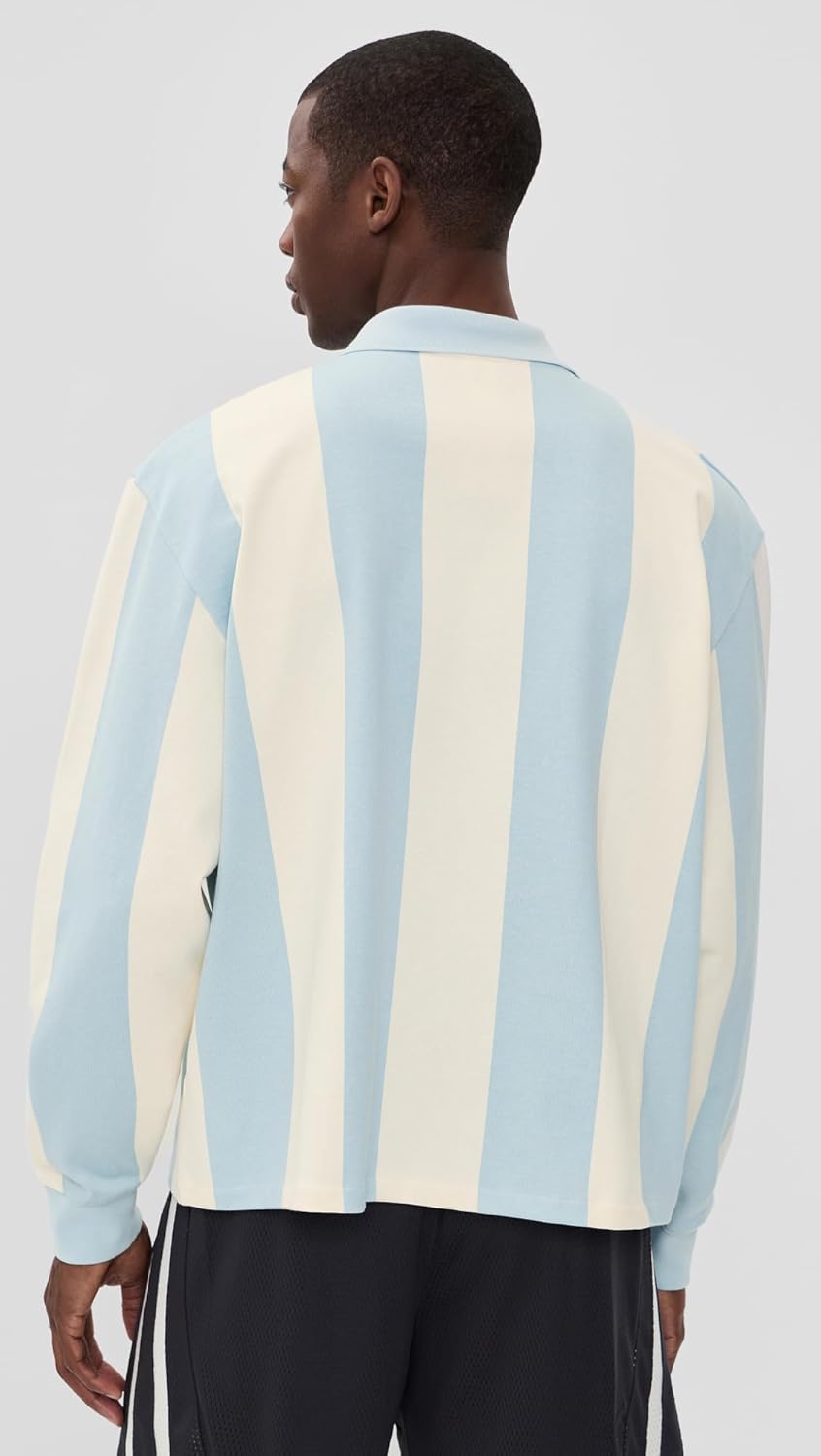 adidas Men's Long Sleeve Rugby Shirt