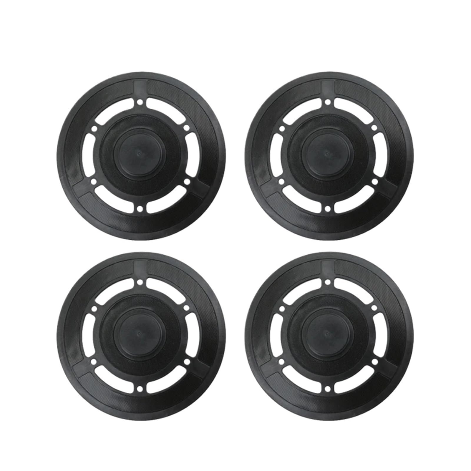 QLMXJVZHKCN 1-4pcs，Compatible For Ecovacs，Compatible For Deebot，X2 Pro/X2 Omni Robot Vacuum Cleaner(4pcs Black)