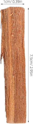 Miniatura 2 de Abaodam Palitos de sándalo, incienso de madera, para manchar, bolsa de polvo, madera de sándalo, palo de incienso fragante, palo de incienso de