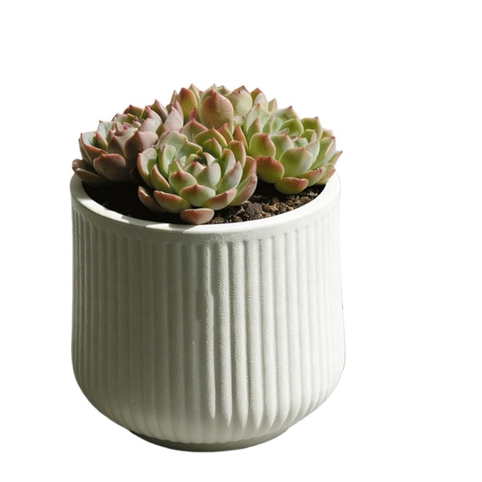 guiling-1986 Pots for Plants Minimalist Plastic Oversized Planter With Thickened Edges For Houseplants Flower Pot(Small)
