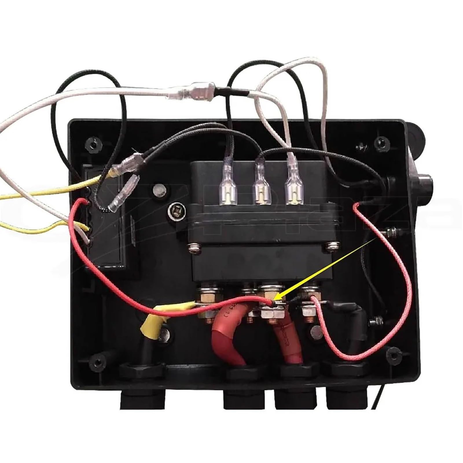 Interruttore per auto 12V 24V Verricello Solenoide Relè Controller 500A DC Interruttore 4WD 4x4 Barca ATV Controllo Compatibile con Bmw Benz Audi Peugeot Seat Lada Toyoa Sostituzione auto(24V)