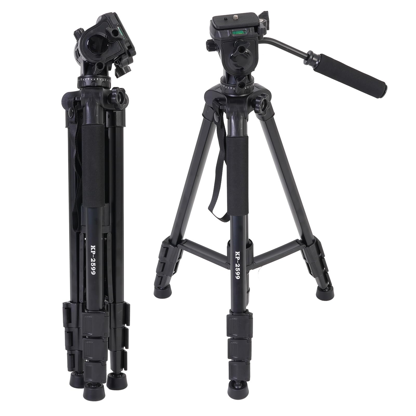 GOWENIC Trípode de Viaje 64.96 Pulgadas para Teléfono DSLR Vlogging