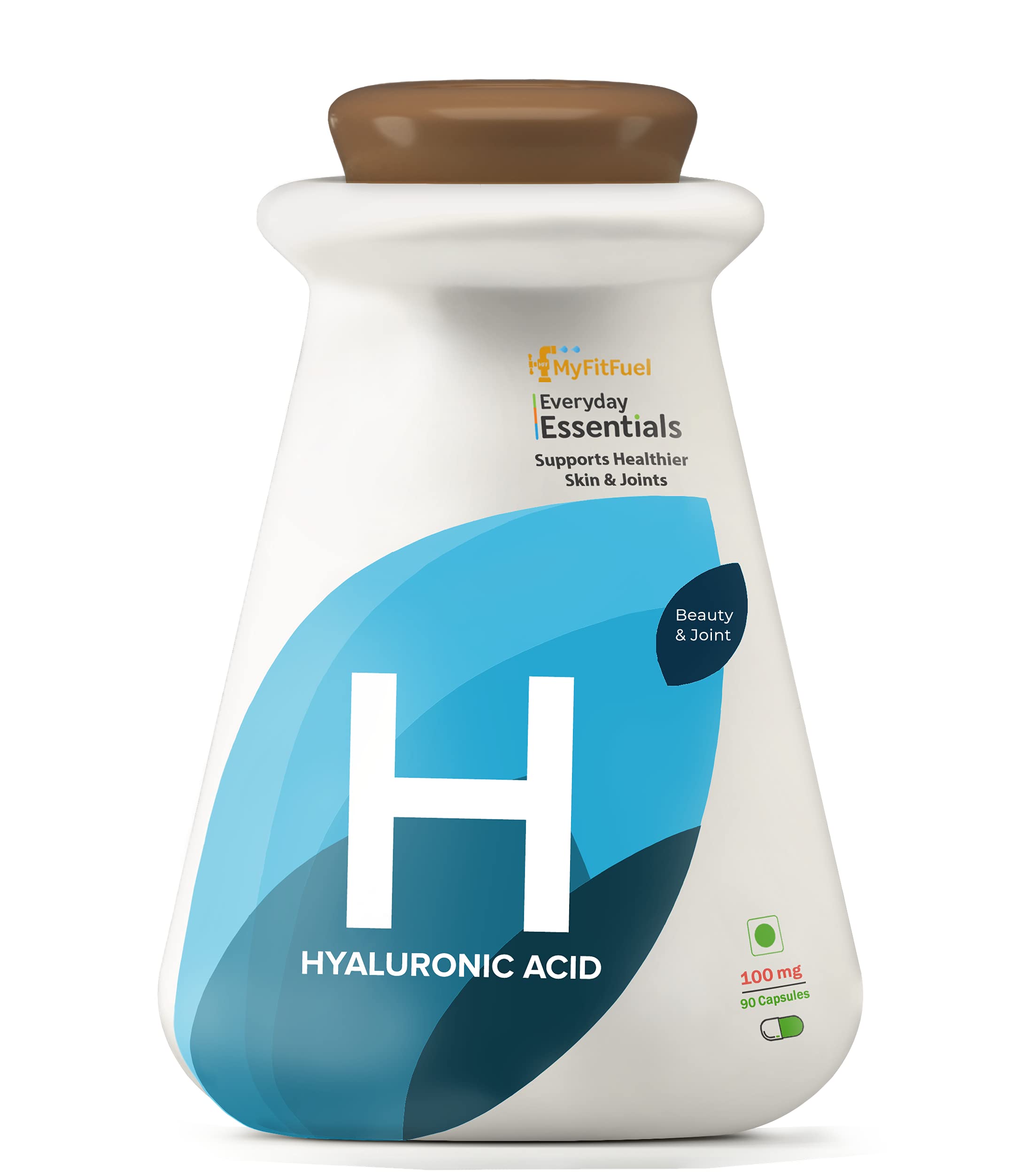 MyFitFuel Hyaluronic Acid, (100 mg), 90 Capsules (B09217FVVG) Amazon Price History, Amazon Price Tracker