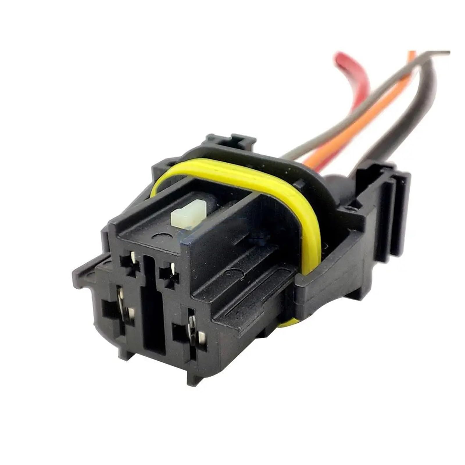 1/5/10 4-poliger Autostecker Zubehör Wasserdichter Autostecker DJ7041Y-2.8-6.3-21 0090-656(5pcs)