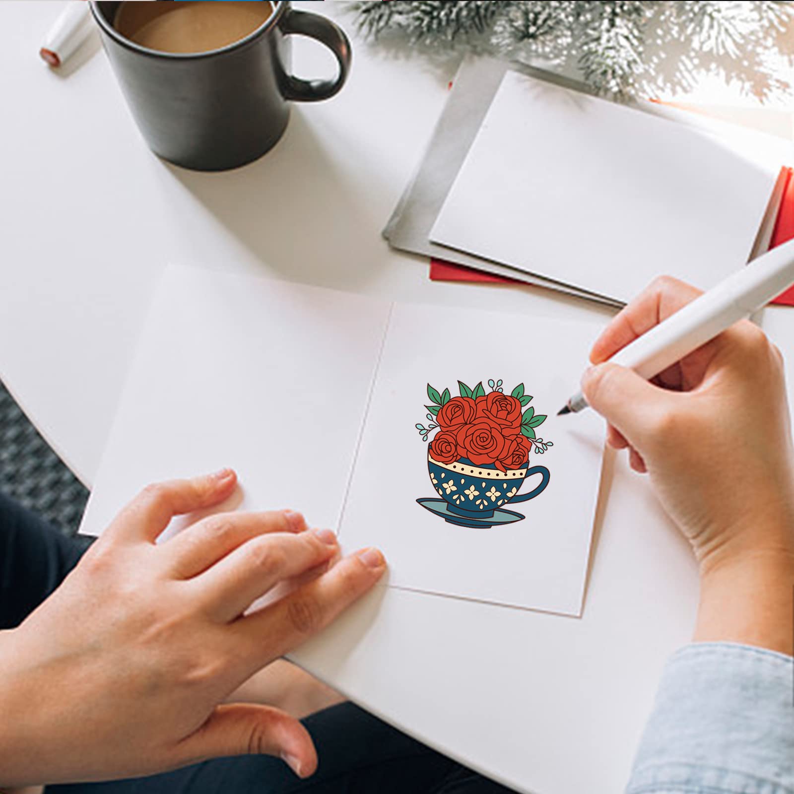 Timbri Trasparenti In Silicone Per Scrapbooking - Tema Orso E Mongolfiera - Foto 8