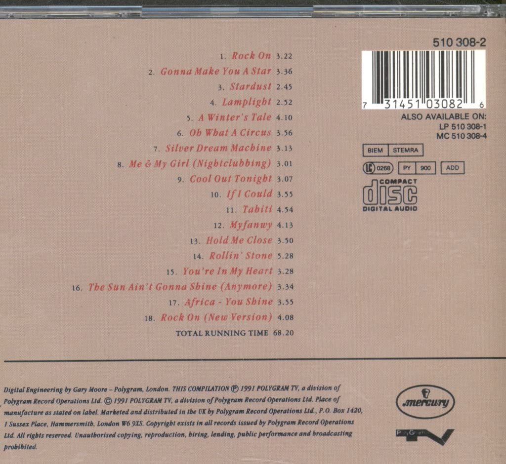 David Essex - His Greatest Hits image 2
