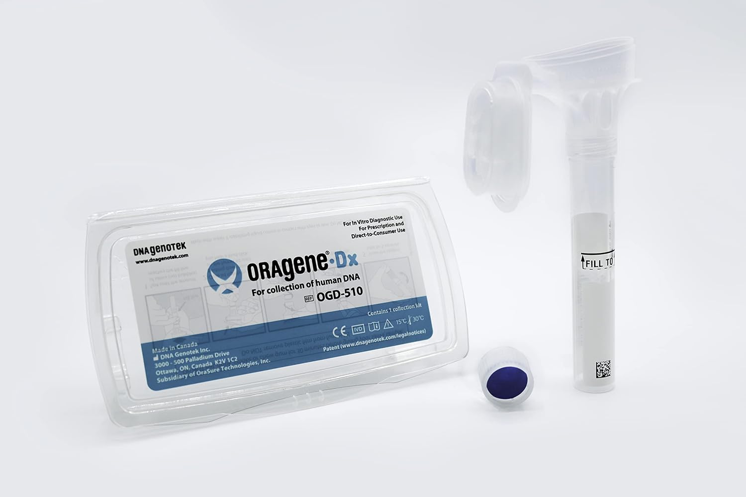 Picture Wellness - At Home Genetic DNA Test Kit, Genetic Predispositions, Spit Collection, Online Wellness Report with Access to Telehealth Support