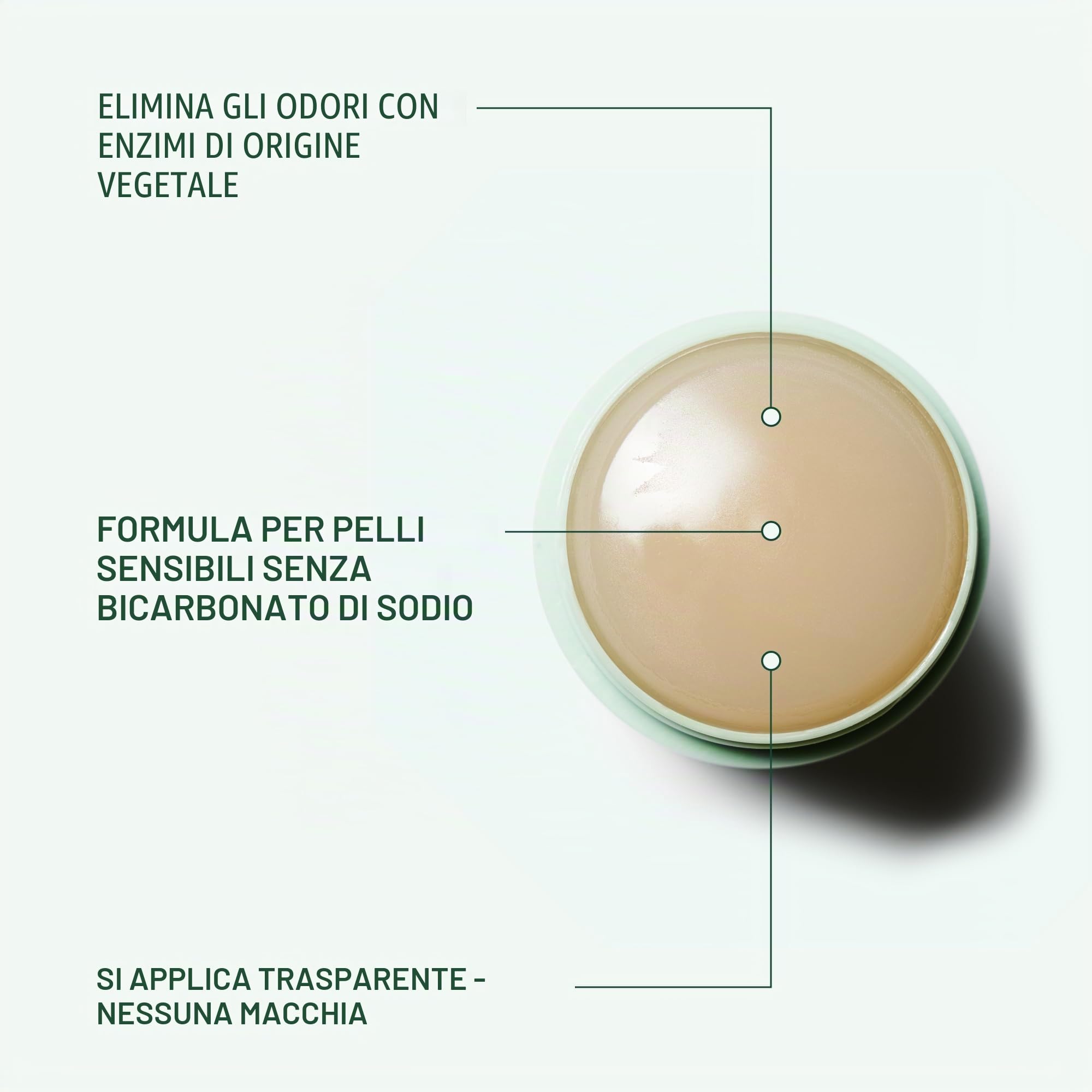 Corpus Deodorante stick naturale – Third Rose – Deodorante a base vegetale di alta qualità per donne e uomini, senza alluminio, cruelty-free e vegano, formula a base di gel, protezione a lunga durata