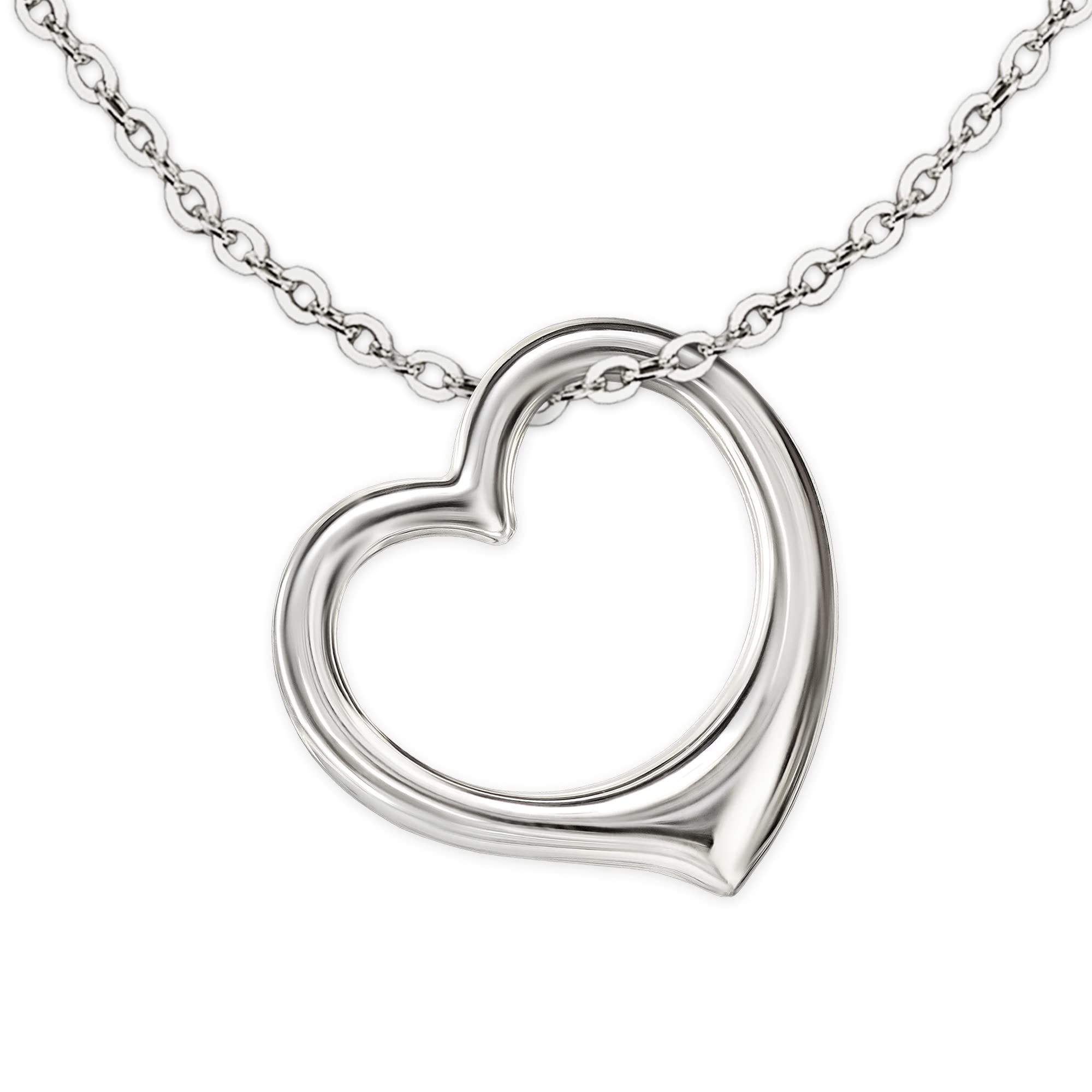 CLEVER SCHMUCK Collana Smiley In Argento 925 - Ciondolo Rotondo 12mm Con Occhi E Bocca Neri, Catena 42 Cm, Gioiello Donna E Ragazza - 2