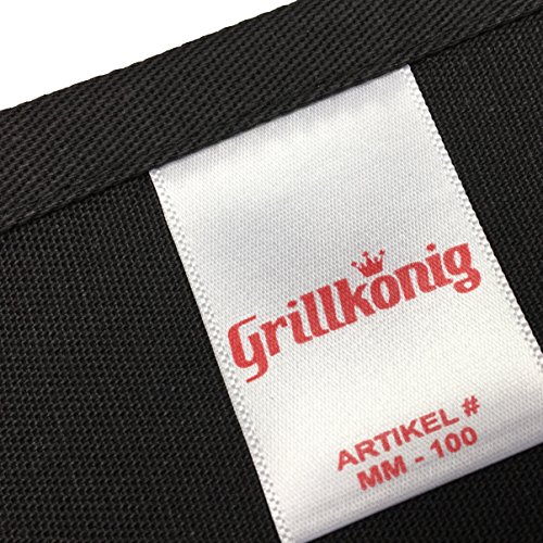 Grillkönig® - Grembiule da Cucina Hier Grillt der