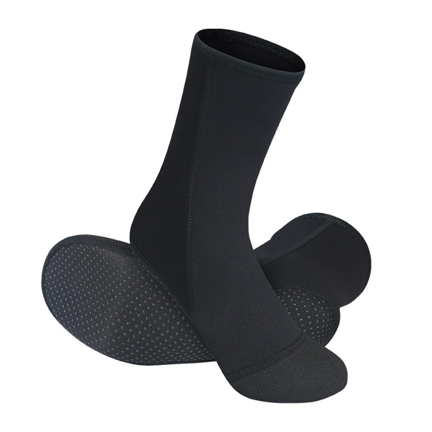 Premium Neoprene Socks Men Women, 3mm Sand Volleyball Beach Socks Sand Proof Stretchable Water Socks Diving Boots