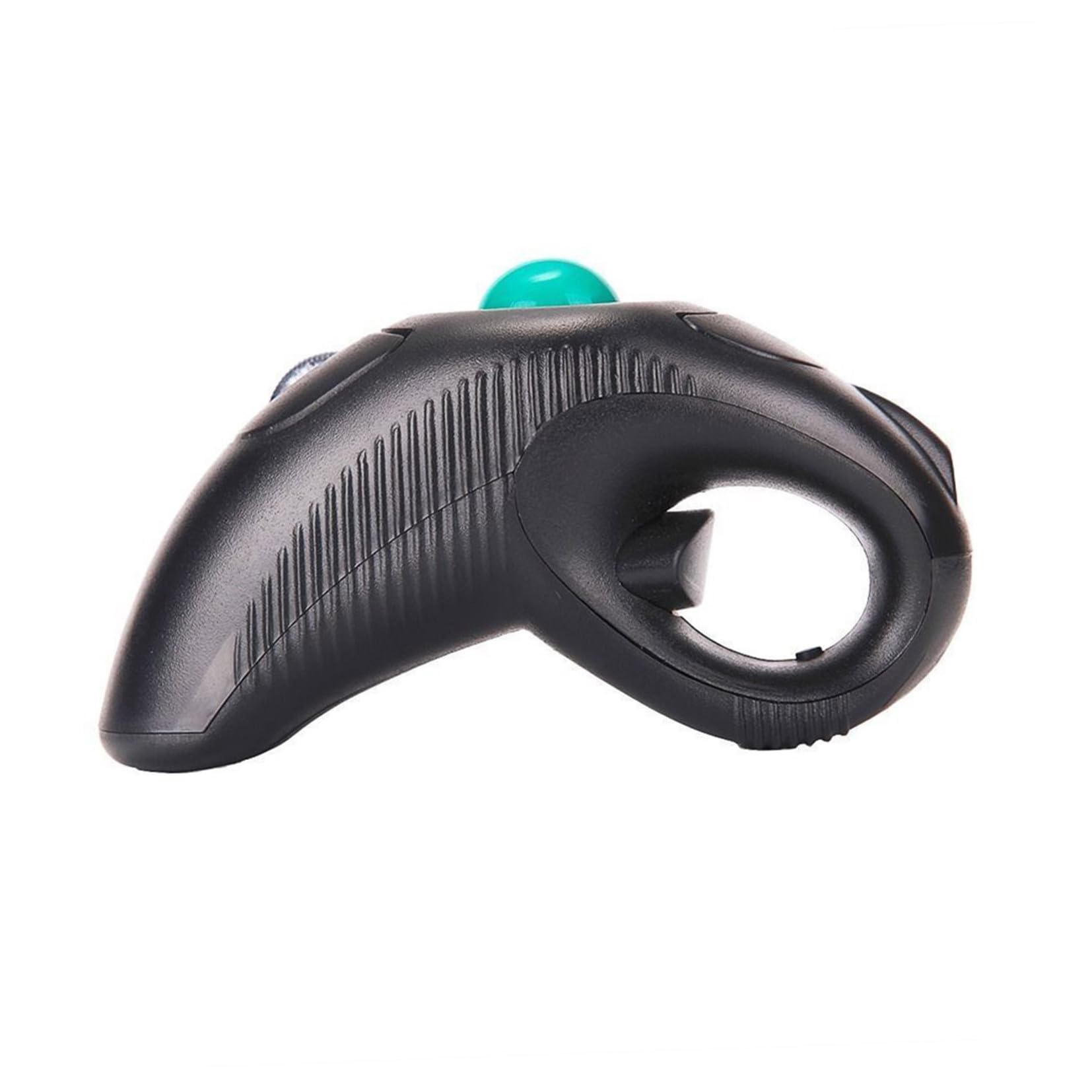 OUNONA Souris Trackball sans Fil USB Contrôle Pouce Ergonomique Portable Compatible PC et Laptop Conception Dauphin Ambidextre Fatigue Oculaire et Douleur Poignet