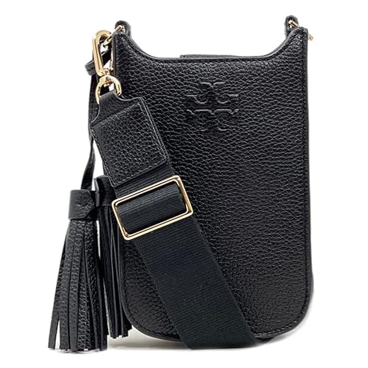 Tory Burch Women’s Thea Cellphone Crossbody (Black)