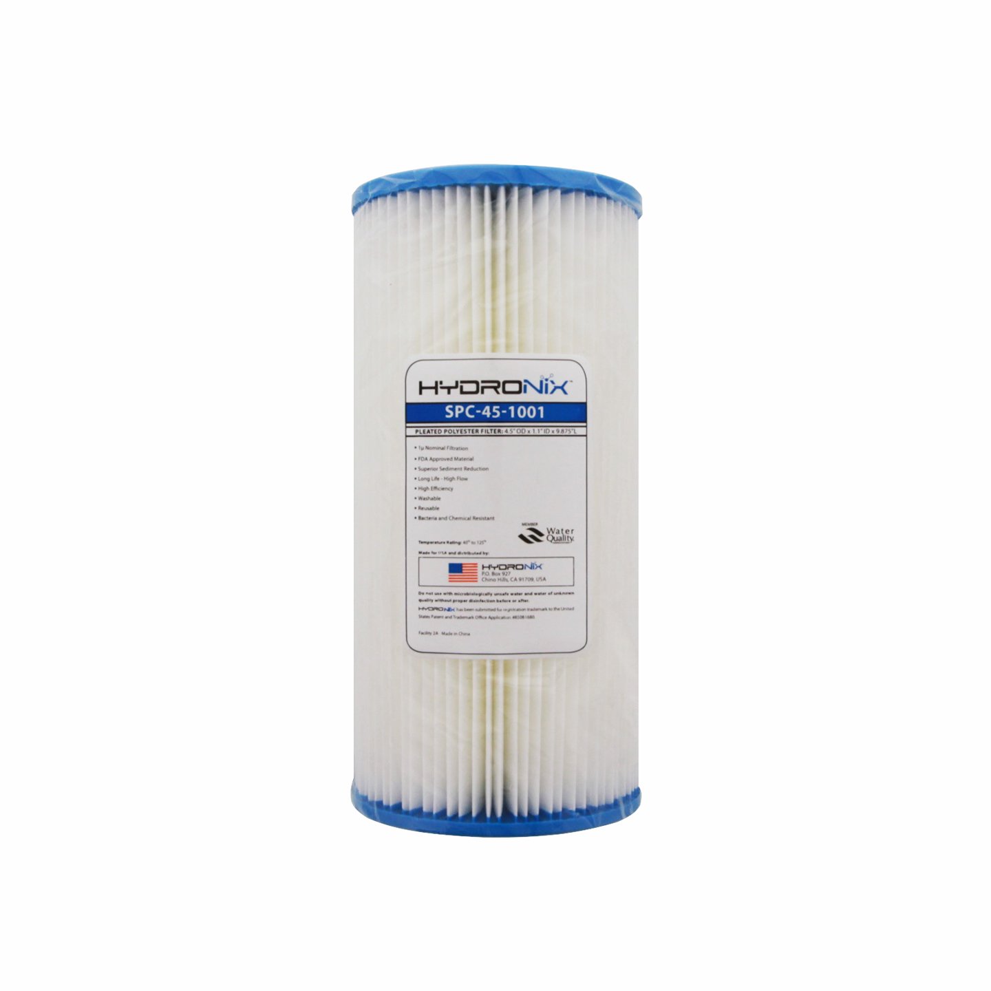 Filtre à eau 1 Micron Hydronix protège votre réseau de la boue et du sable