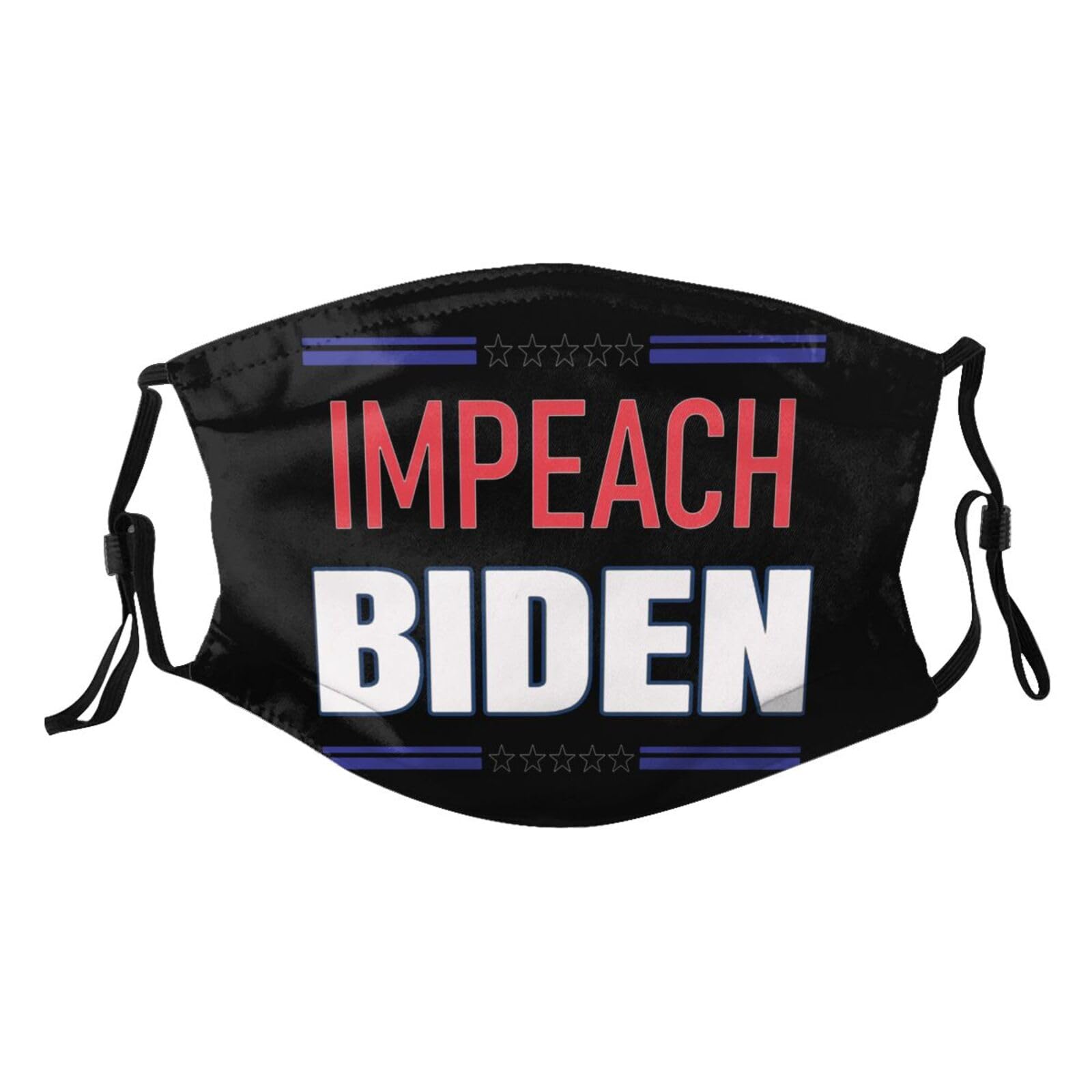 IMPEACH BIDEN ANTI BIDEN Adult Dust Mask Adjustable Dust Face with 2 Filter7927