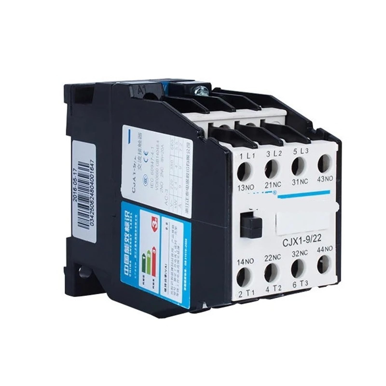 Contacteur industriel CJX1-9-22 380V CA pour relais thermique et interrupteur motorisé