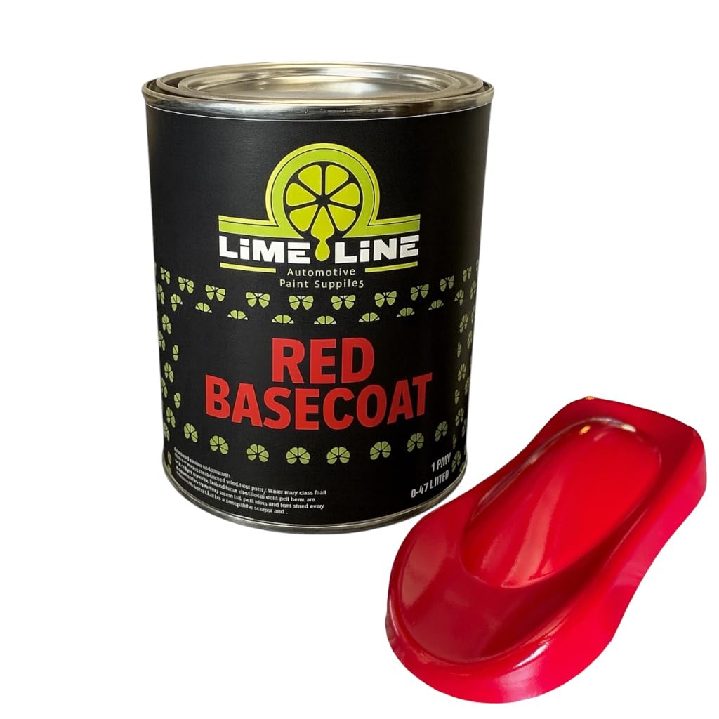 LiME LiNE Red Basecoat 1K Urethane
