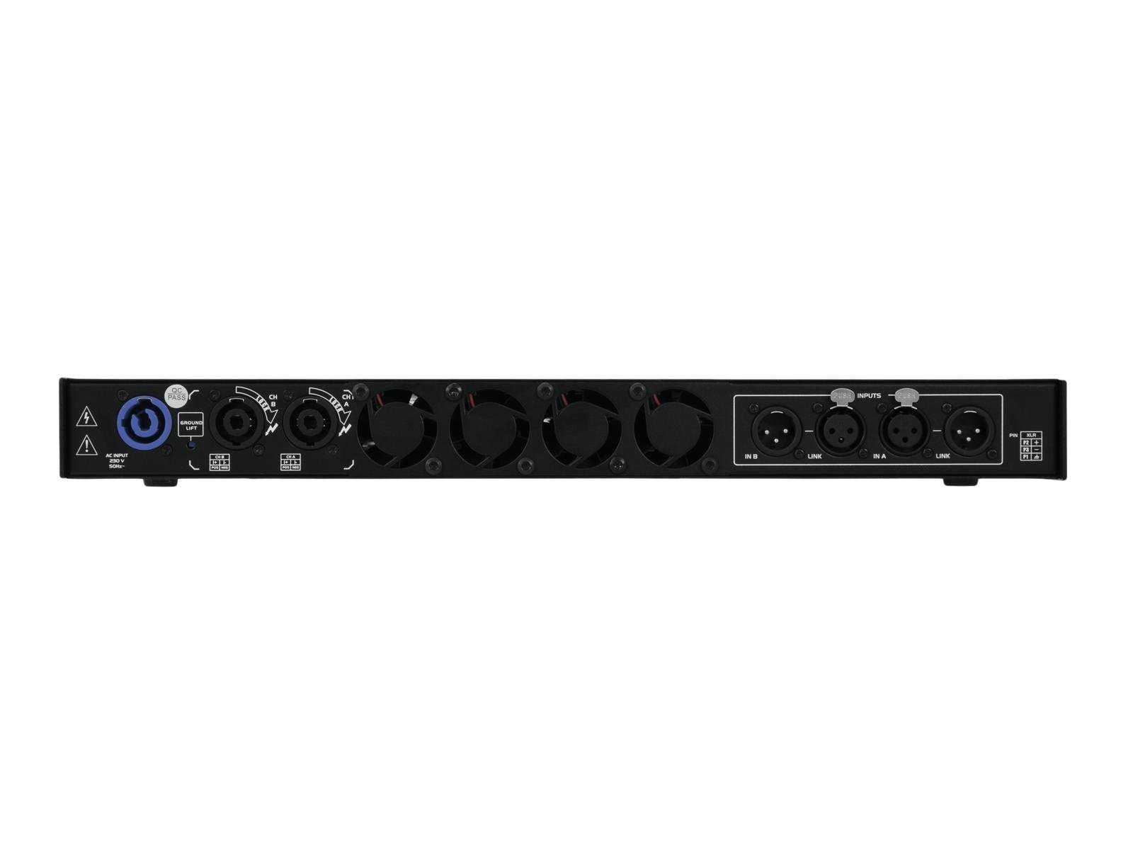 Omnitronic 10451636 Amplificatore di Classe D 1200 Watt
