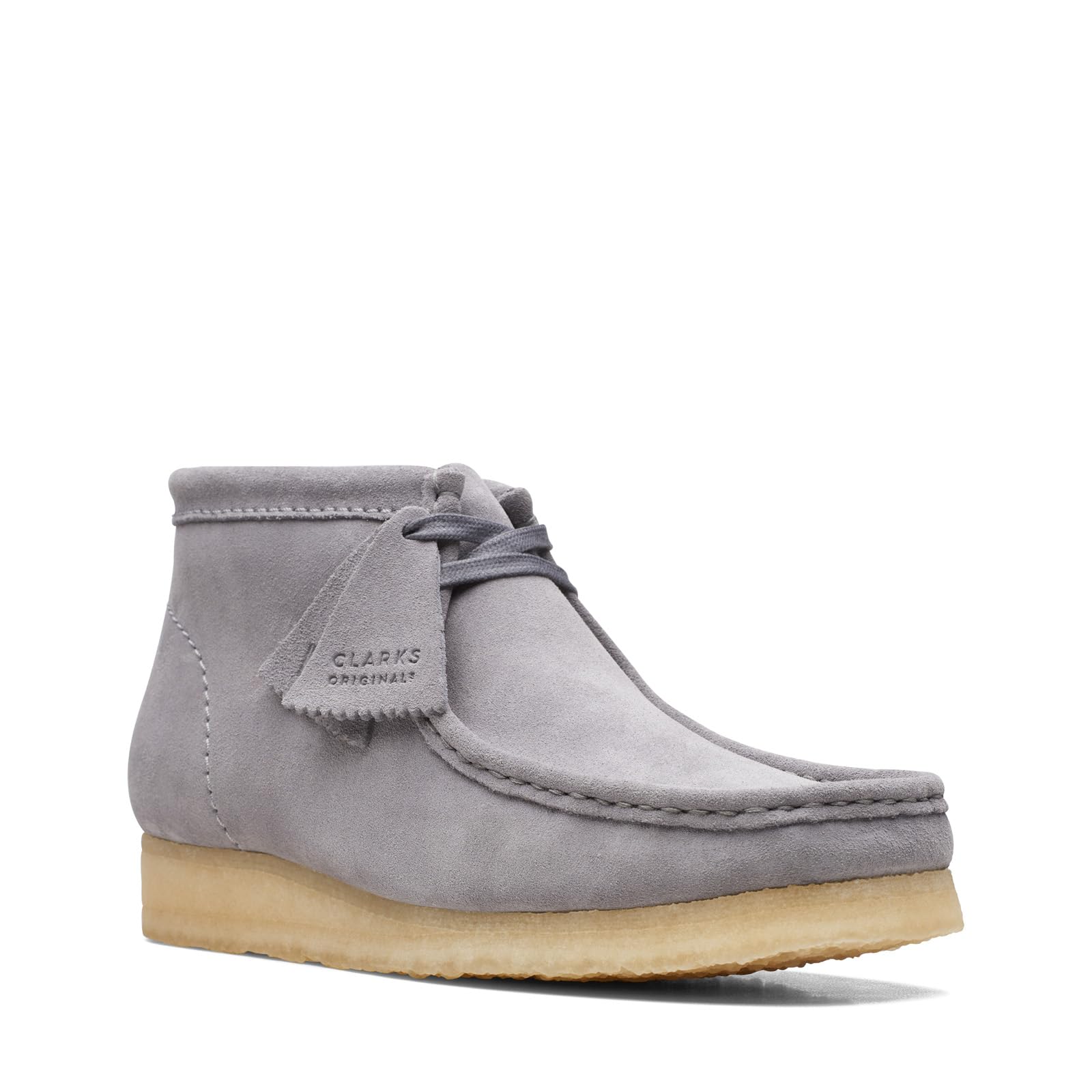 靴 Clarks Wallabee Boot Dark Grey Sde CLARKS Wallabee Boot Dark Grey Sde Dark Grey Sde