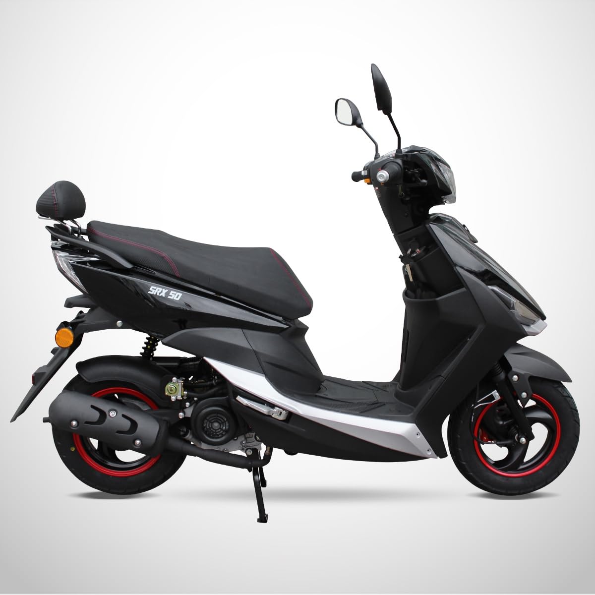 Scooter 50cc 4T SRX 50 JIAJUE/Noir & Gris