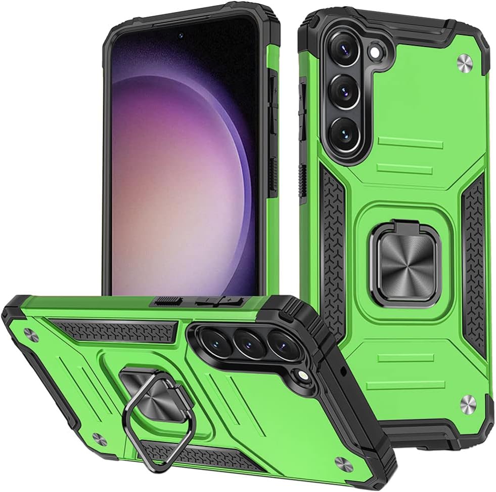 for Samsung S23 case, Galaxy S23 case, HNHYGETE 360°Military Grade