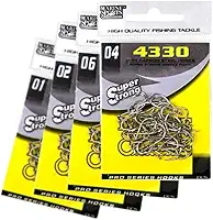 Anzol Marine Sports 4330 Super Strong 01 Ao 18 Nickel 50 Unidades