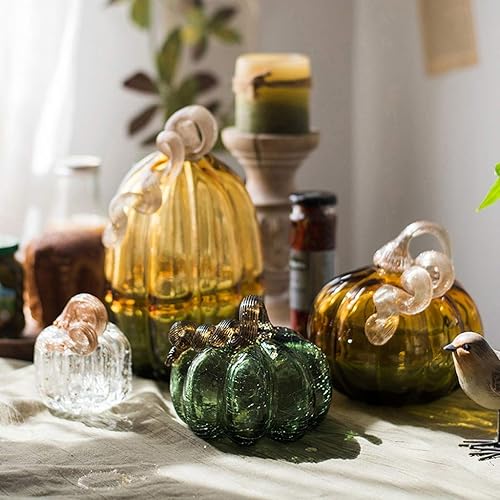 Miniatura 5 de Estatua china de feng shui, escultura de cristal de calabaza, figura coleccionable, regalo, manualidades, calabaza, aspecto de cristal, decoración