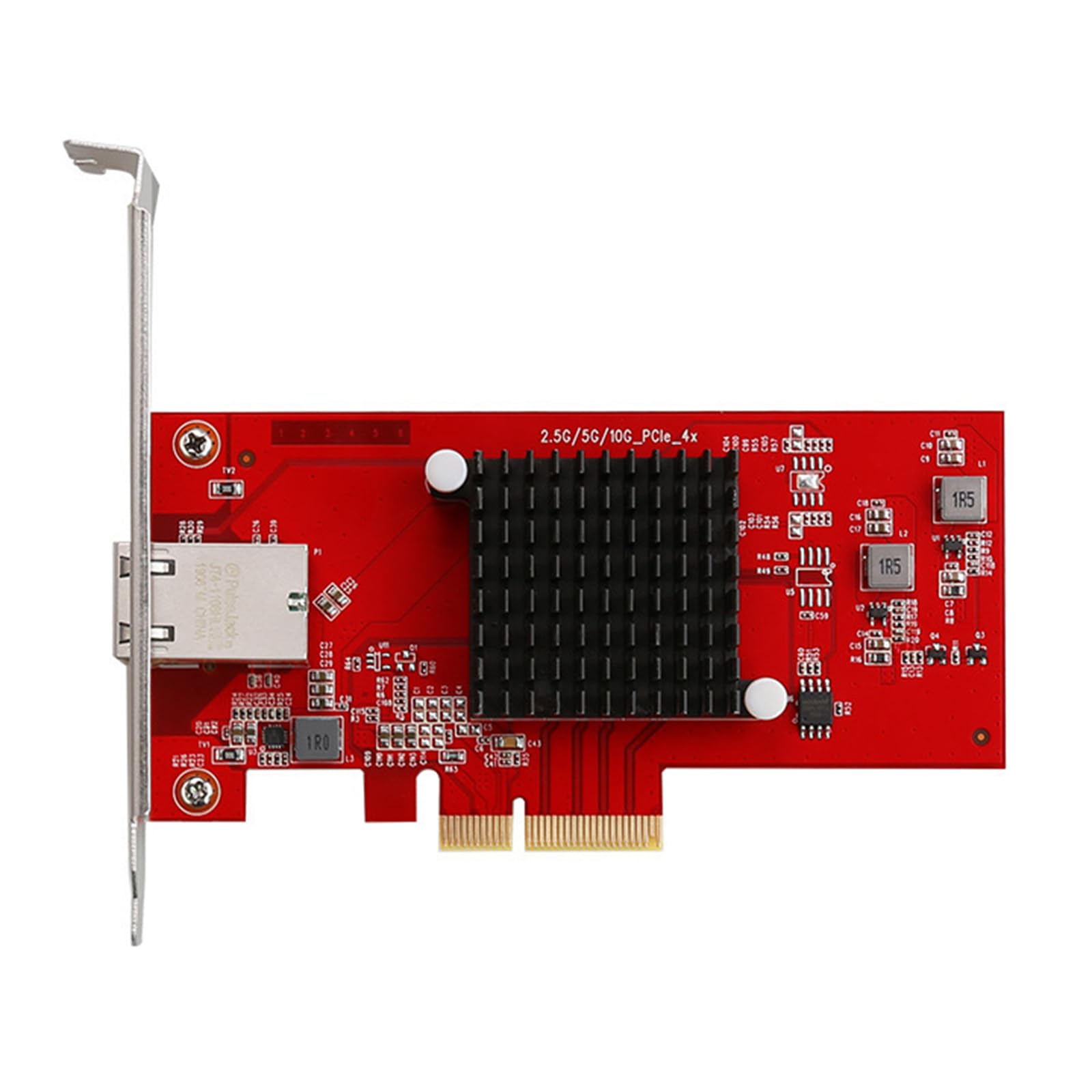 Veloce Velocità 10Gbps PCIe Ethernet Scheda di Rete Per Computer Desktop 2.5Gbps 5Gbps Velocità Multipla Porta Elettrica scheda di rete