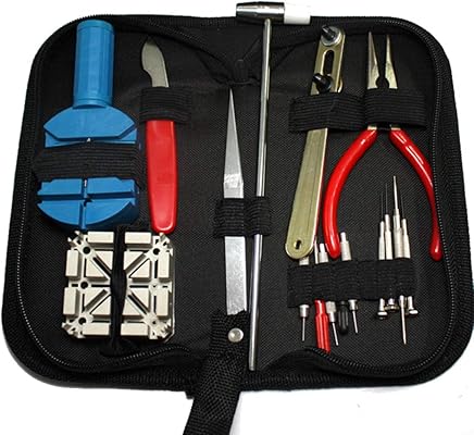 Bomcomi 16pcs/Set de Pulsera Herramienta de la reparaci?n del Reloj del Kit DIY Destornilladores abridor de la Caja del brazal Pinzas del removedor del Acoplamiento del relojero Dispositivo dedicado Bomcomi 16pcs/Set de Pulsera Herramienta de la reparaci?n del Reloj del Kit DIY Destornilladores abridor de la Caja del brazal Pinzas del removedor del Acoplamiento del relojero Dispositivo dedicado