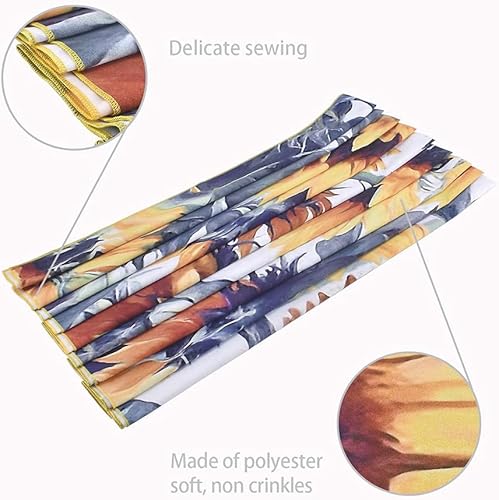 Miniatura 4 de Wonderwall Tapiz de pared de girasol, mandala amarillo, tapiz de plantas de naturaleza, tapiz decorativo para colgar en la pared del hogar para