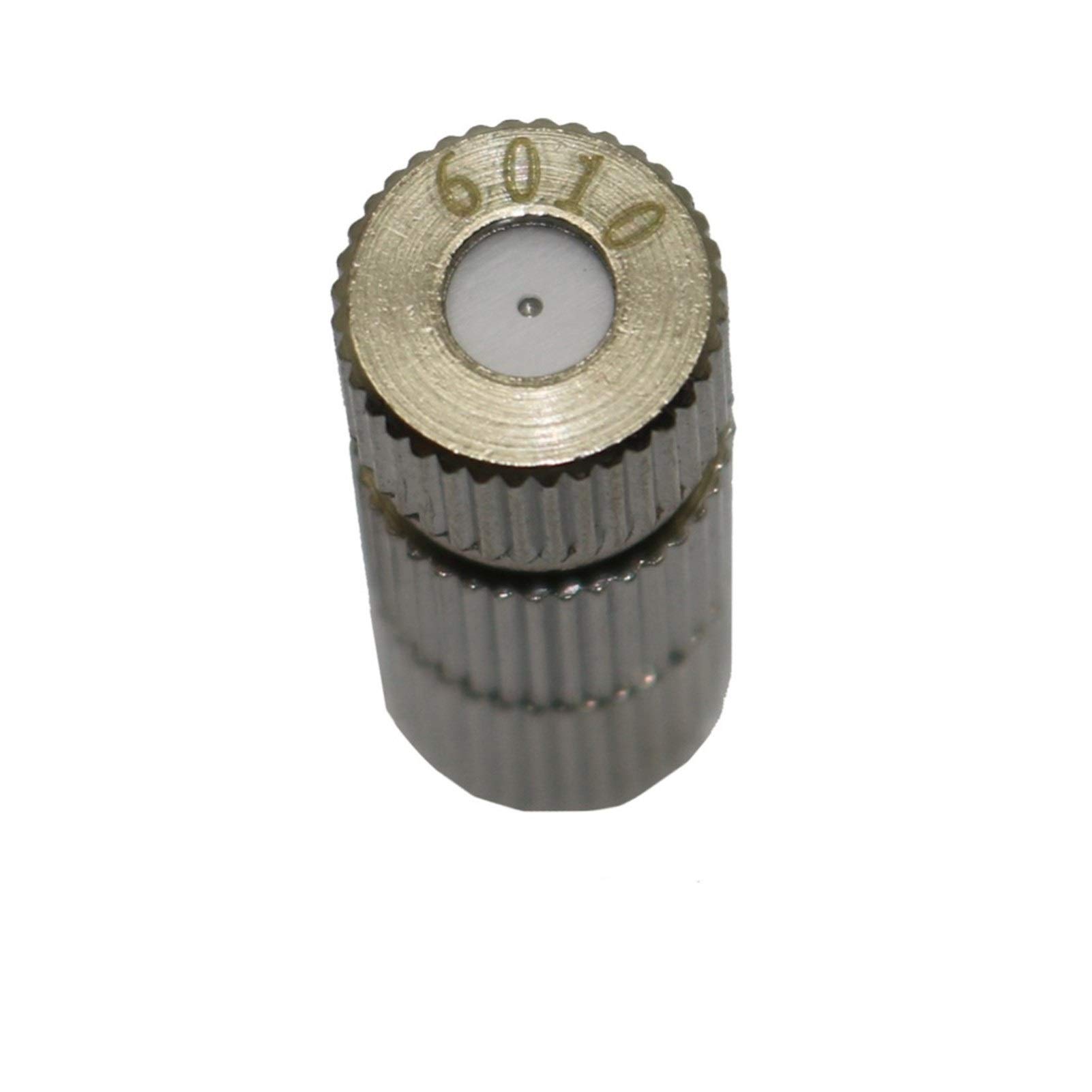 Gartenbewässerungssystem-Werkzeuge 0,2-0,6 mm Kupfersprüher mit Filter, 8 mm Schiebeverschluss-Schnellanschlussdüse, 30 Gewächshaus-Kühlzerstäuberdüsen (Farbe: 0,4 mm Nebel)