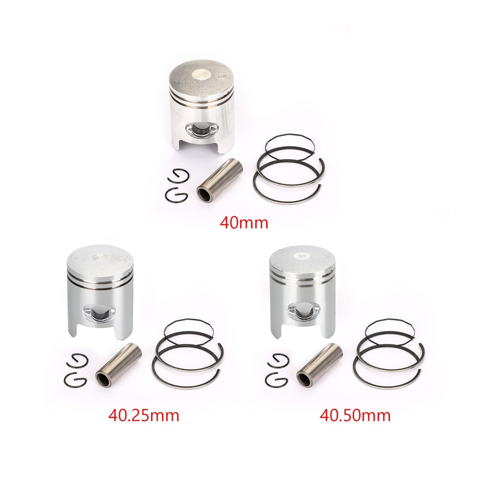 motorcycle accessories Piston Kit & Rings Set For ZX 50 50