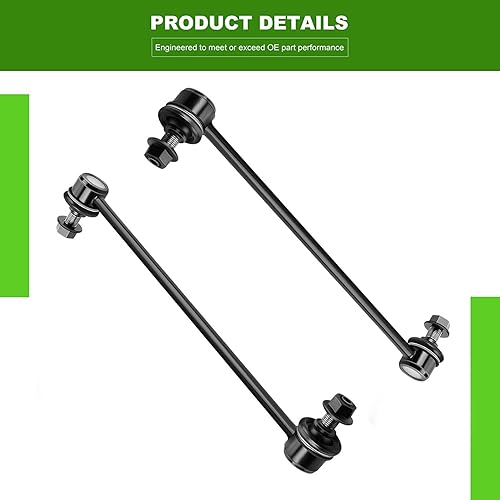 Miniatura 4 de SCITOO - Juego de 8 barras de suspensión traseras, 2 barras de dirección delanteras, 2 exteriores y 2 interiores para Honda CR-V K750297 2007-2011