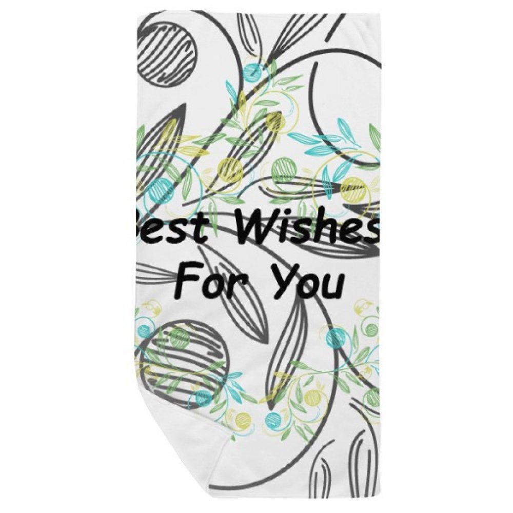 Serviette de bain douce 35x70cm pour peaux sensibles et visage