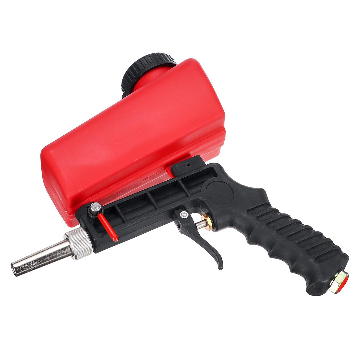 CCChaRLes Herramienta De Granallado Portátil De 90 Psi Para Chorro De Arena Portátil Con Un Compresor De Aire De 1/4 Pulg.