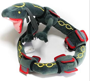 Amazon ぬいぐるみ 黒いレックウザ ポケモン ポケットモンスター クッション 抱き枕 グッズ ぬいぐるみ おもちゃ