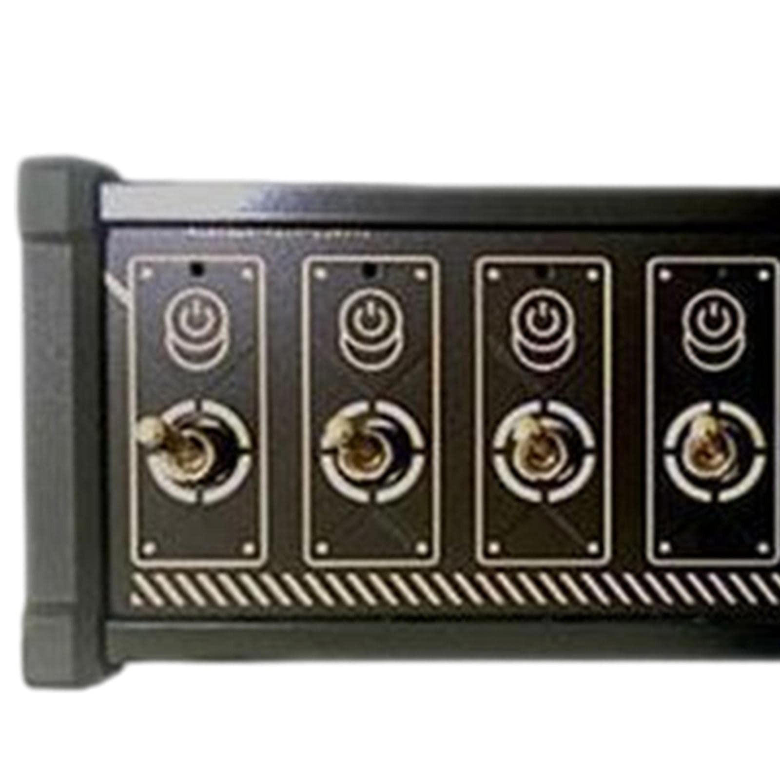 USB Hub Adaptador Multi Puerto con 6 Interruptores Independientes en Material PP Adecuado para Escritorios Oficinas Espacios de Trabajo, Actualizado