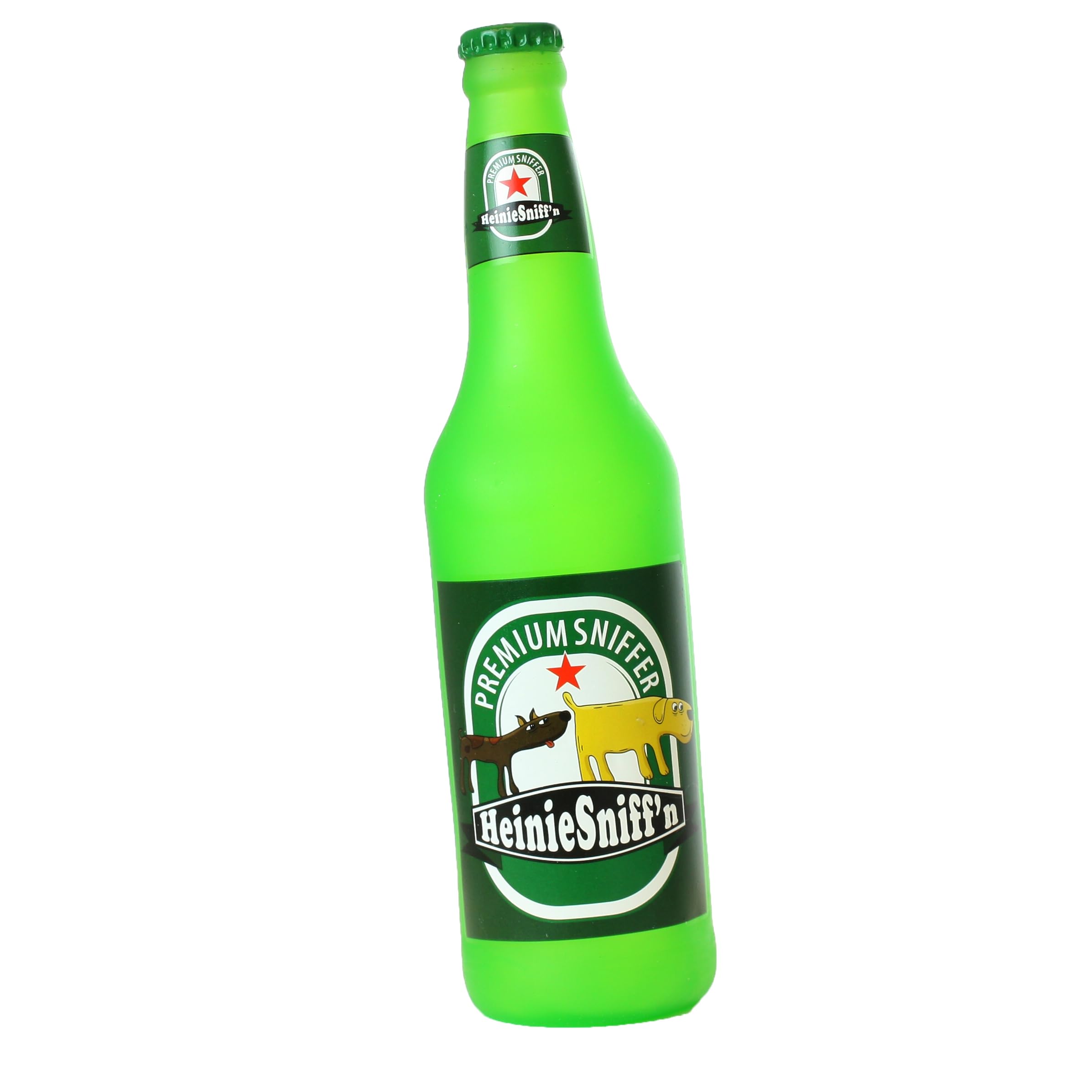Jouet chien en forme de bouteille de bière Heini Sniffn pour des moments complices